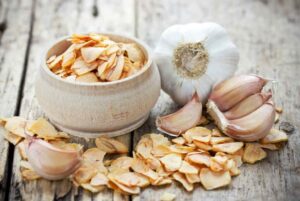 Solar Dehydrated Garlic